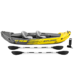 INTEX Caiac gonflabil “Explorer K2” cu vâsle și pompă, 312x91x51 cm, până la 180 kg - Image 10
