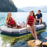 INTEX Надувная лодка “Mariner 3” с веслами и насосом, 297x127x46 см, до 400 кг — изображение 15