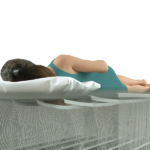 INTEX Надувной матрас “Pillow Rest Classic” 137x191x25 см с подголовником, встр.нас. 220-240В, до 272 кг — изображение 3