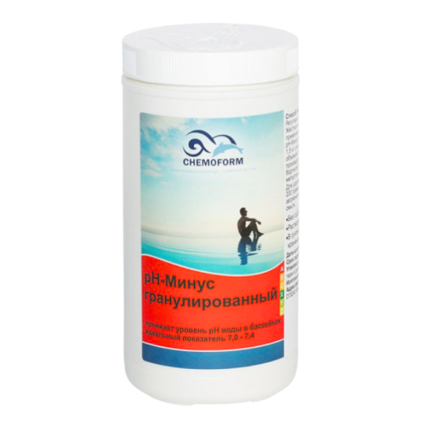 81110 INTEX PH minus granular CHEMOFORM, 1,5Kg - imagine 1