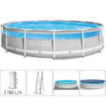 INTEX Piscină PRISM FRAME CLEARVIEW 427x107cm, 12706L, cadru metalic