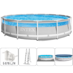 INTEX Бассейн PRISM FRAME CLEARVIEW 488х122см, 19156Л, металлический каркас
