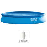 INTEX Piscină gonflabilă Easy Set cu pompă de filtrare 457×84 cm, 9792 L