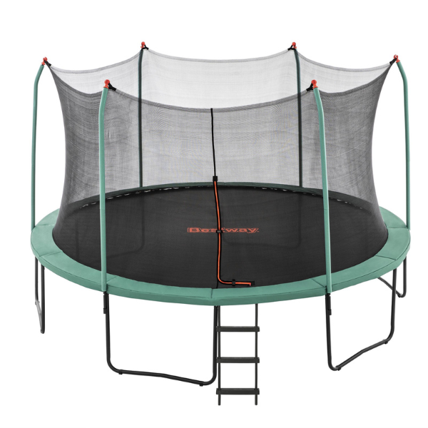 59105BW Bestway Trambulină cu arcuri și protecție Xtreme Air, 427 x 286 cm, până la 113 kg - imagine 1