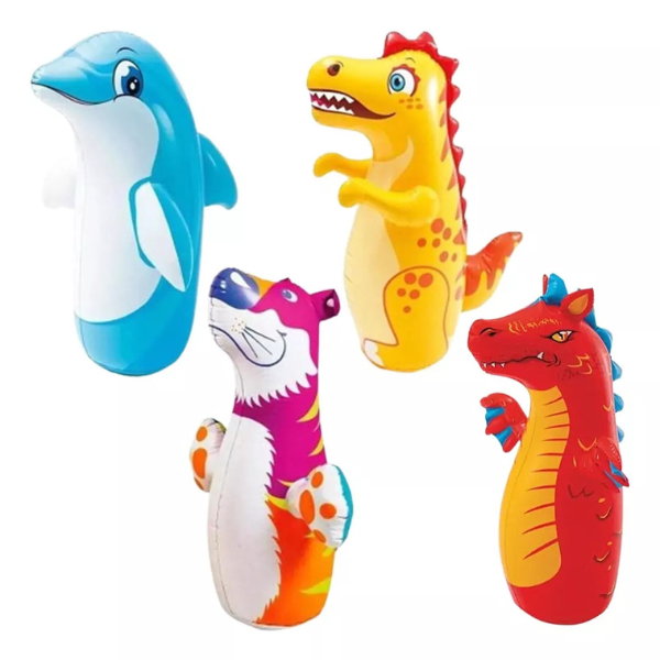 INTEX Mini boppers jucărie gonflabilă "Animal" 3 modele, 3+
