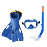 Bestway Set de înot (labe, mască, snorkel), 2 culori - imagine 2