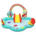 Bestway Centrul de joc gonflabil "Disney Sirena", 221x193x140 cm, 2+ - imagine 2