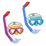 Bestway Set de înot (mască, snorkel), 2 culori