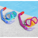 Bestway Набор для плавания (маска, трубка), 2 цвета — изображение 10