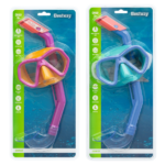 Bestway Набор для плавания (маска, трубка), 2 цвета — изображение 6