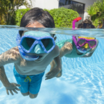 Bestway Набор для плавания (маска, трубка), 2 цвета — изображение 7