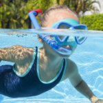 Bestway Набор для плавания (маска, трубка), 2 цвета — изображение 9