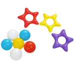 Bestway Centrul de joc gonflabil "Disney Sirena", 221x193x140 cm, 2+ - imagine 4