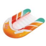 INTEX Надувной матрас-плот для плавания "Лови волну" 79х58 см с ручками, до 40 кг, 2 цвета — изображение 3