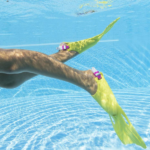 Bestway Set de înot (labe, mască, snorkel), 2 culori - imagine 5