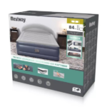 Bestway Saltea gonflbilă cu pompa electrică  220 V încorporată și tăblie,  229х152х84 cm - Image 8