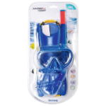 Bestway Set de înot (labe, mască, snorkel), 2 culori - imagine 7