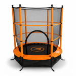 Батут Ø 140 см с металлическим каркасом и защитной сеткой