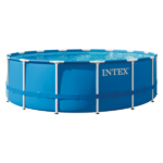 INTEX Бассейн METAL FRAME 457х122 см, 16805Л, металлический каркас, с фильтрующим насосом — изображение 4