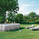 INTEX Бассейн PRISM FRAME RECTANGULAR 488x244x107cm, 10874Л, металлический каркас — изображение 5