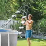 INTEX Бассейн PRISM FRAME RECTANGULAR 488x244x107cm, 10874Л, металлический каркас — изображение 4