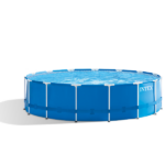 INTEX Бассейн METAL FRAME 457х122 см, 16805Л, металлический каркас, с фильтрующим насосом — изображение 5