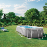 INTEX Бассейн PRISM FRAME OVAL 610х305×122см, 18202Л, металлический каркас, с фильтрующим насосом — изображение 4