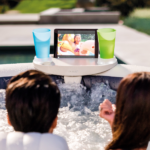 INTEX Поднос с LED подсветкой 45х26х16см для СПА-бассейнов, с подставкой для планшета + 2 подстаканника — изображение 4