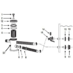 INTEX Картриджный фильтр-насос “Krystal Clear C1000”, производительность 3785 л/час — изображение 9