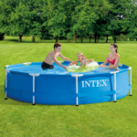 INTEX Piscină METAL FRAME 305х76 cm, 4485 L, cadru metalic, cu pompă de filtrare - imagine 2
