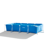 INTEX Бассейн RECTANGULAR FRAME 450x220x84cm, 7127Л, металлический каркас — изображение 7