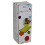 INTEX Надувной матрас для пеленания 79x58x13 см с ручным мини-насосом, до 11 кг, 0-12 месяцев — изображение 4