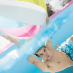 INTEX Piscină RECTANGULAR FRAME 220х150х60сm, 1622L, cadru metalic, roz - imagine 3