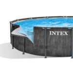 INTEX Бассейн GREYWOOD PRISM FRAME PREMIUM 457×122см, 16805Л, металлический каркас, с фильтрующим насосом — изображение 8