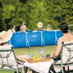 INTEX Бассейн RECTANGULAR FRAME 450х220х84см, 7127Л, металлический каркас — изображение 3