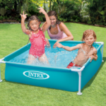 INTEX Каркасный бассейн Mini Frame 122х122х30см, 342л, 2+ — изображение 2