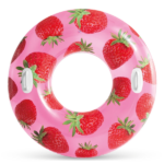 INTEX Надувной круг "Тропический фрукт" Д 107 см с ручками, до 80кг, 9+, 3 цвета — изображение 3