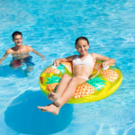 INTEX Надувной круг "Тропический фрукт" Д 107 см с ручками, до 80кг, 9+, 3 цвета — изображение 7