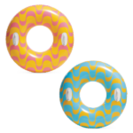 INTEX Надувной круг “Вихрь” Д 91 см с ручками, до 60 кг, 9+, 2 цвета