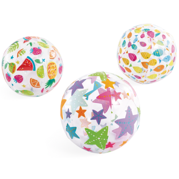 56294 INTEX Minge gonflabilă pentru plajă, D 51 cm, 3 modele - imagine 1