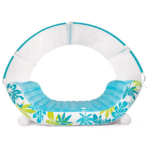 INTEX Надувной матрас-плот "Тропический лаундж" с навесом 224х150х165см, до 200кг — изображение 4