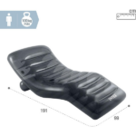 INTEX Надувной шезлонг для плавания 191х99 см с подстаканником, до 100кг — изображение 7