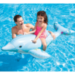 INTEX Plută-saltea gonflabilă “Delfin” cu mânere, 175х66 cm, până la 40 kg, 3+ - imagine 2