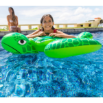 INTEX Plută-saltea gonflabilă “Mica țestoasă” cu mânere, 150х127 cm, până la 40 kg, 3+ - imagine 4