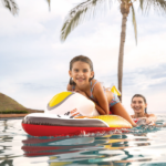 INTEX Plută-saltea gonflabilă “Scooter” cu mâner, 117х77 cm, până la 40 kg, 3+ - imagine 3