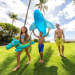 INTEX Надувной матрас-плот "Кит" с ручками, 152х114 см, до 40 кг, 3+ — изображение 4