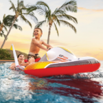 INTEX Plută-saltea gonflabilă “Scooter” cu mâner, 117х77 cm, până la 40 kg, 3+ - imagine 4