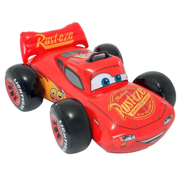 57516 INTEX Plută-saltea gonflabilă “Cars” cu mâner, 109х84 cm, 3+ - imagine 1