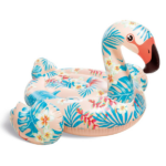 INTEX Plută-saltea gonflabilă “Flamingo tropical” cu mânere, 142x137x97 cm, până la 40 kg, 3+