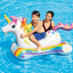 INTEX Plută-saltea gonflabilă “Unicorn” cu mânere, 163х86 cm, până la 40 kg, 3+ - imagine 2
